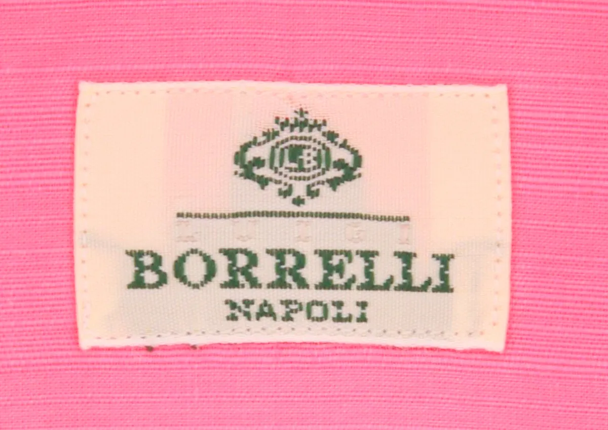 Luigi Borrelli Pink Shirt - Slim