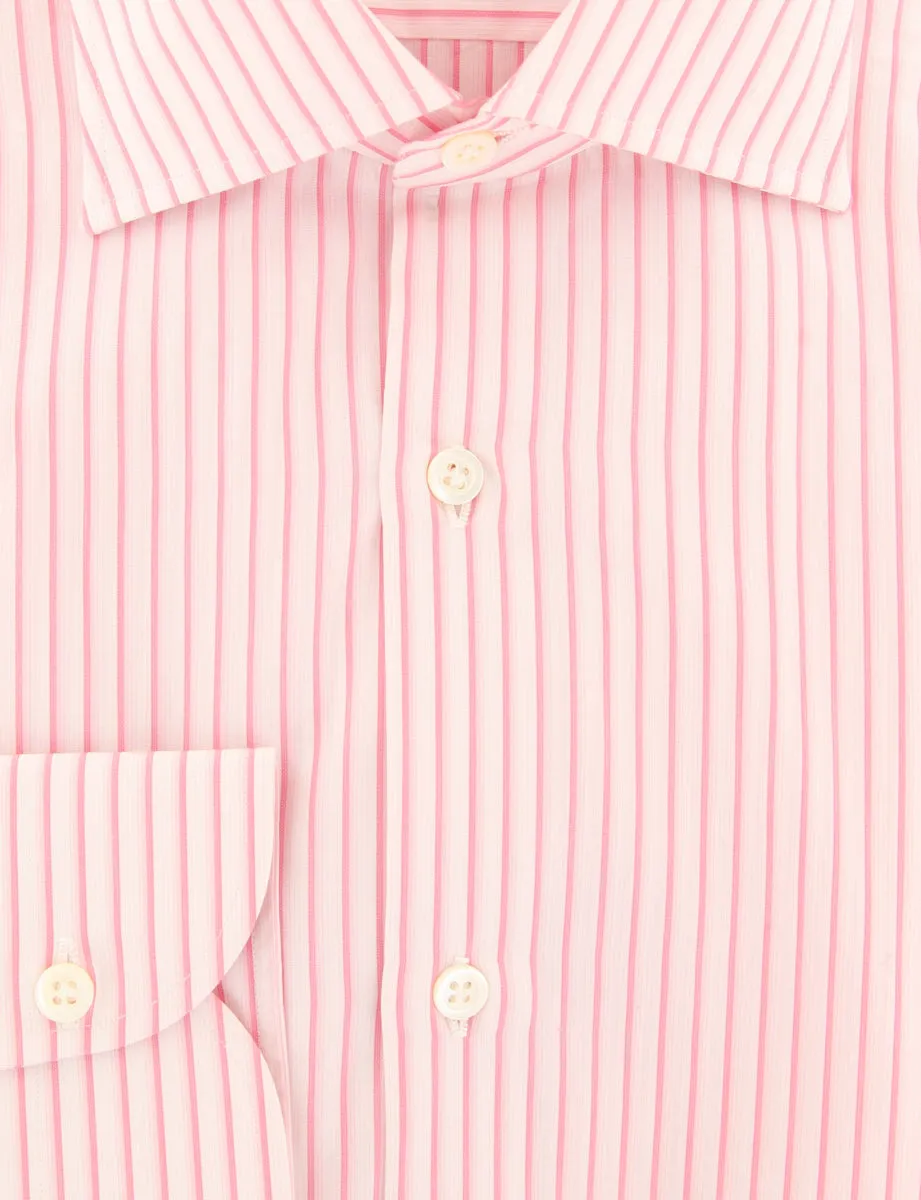 Luigi Borrelli Pink Shirt - Slim
