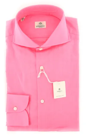 Luigi Borrelli Pink Shirt - Slim