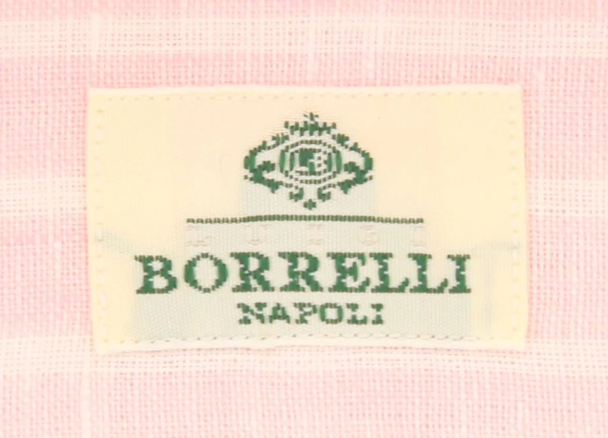Luigi Borrelli Pink Shirt - Slim