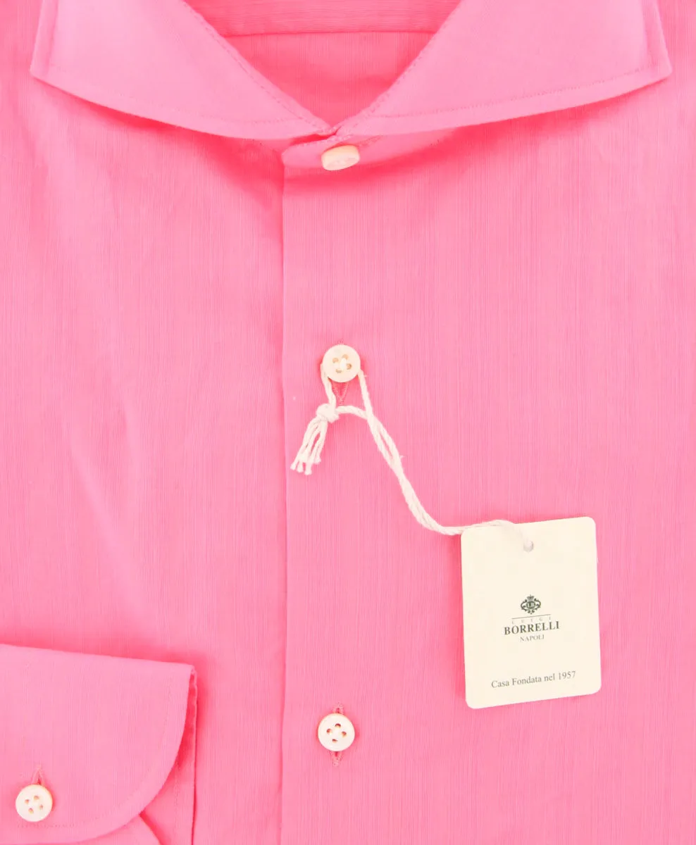 Luigi Borrelli Pink Shirt - Slim