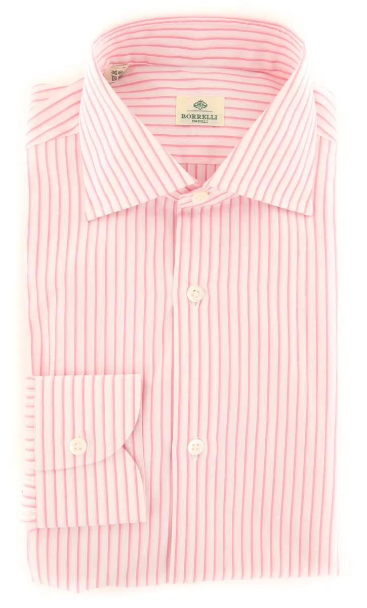 Luigi Borrelli Pink Shirt - Slim