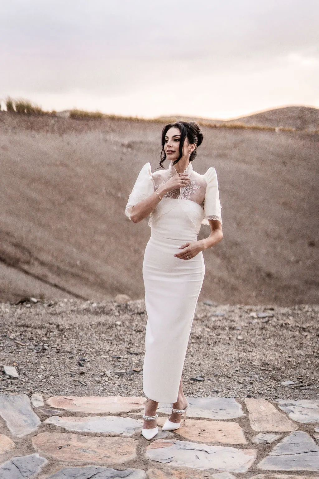 Luisa Mestiza Bolero (Ivory)