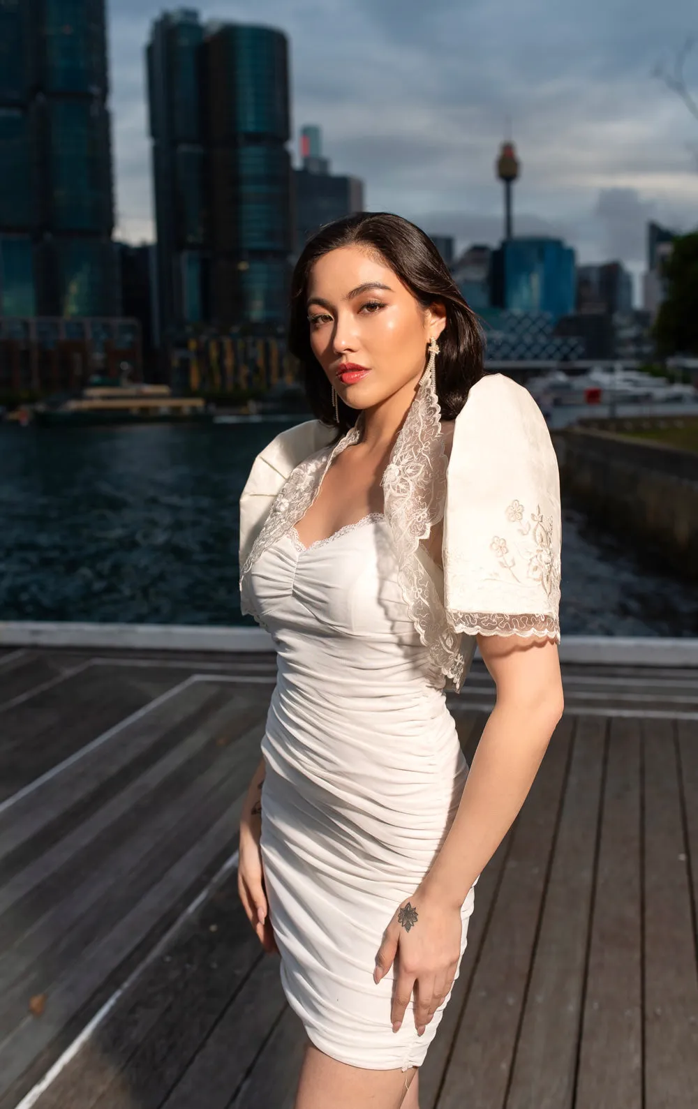 Luisa Mestiza Bolero (Ivory)