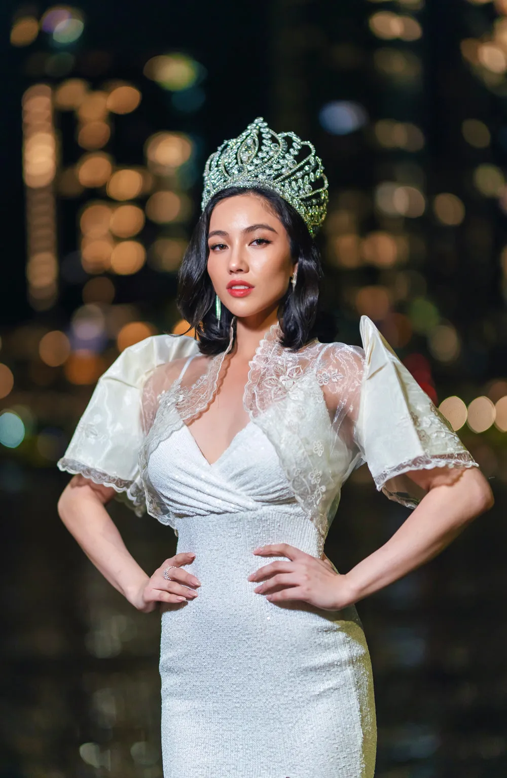 Luisa Mestiza Bolero (Ivory)