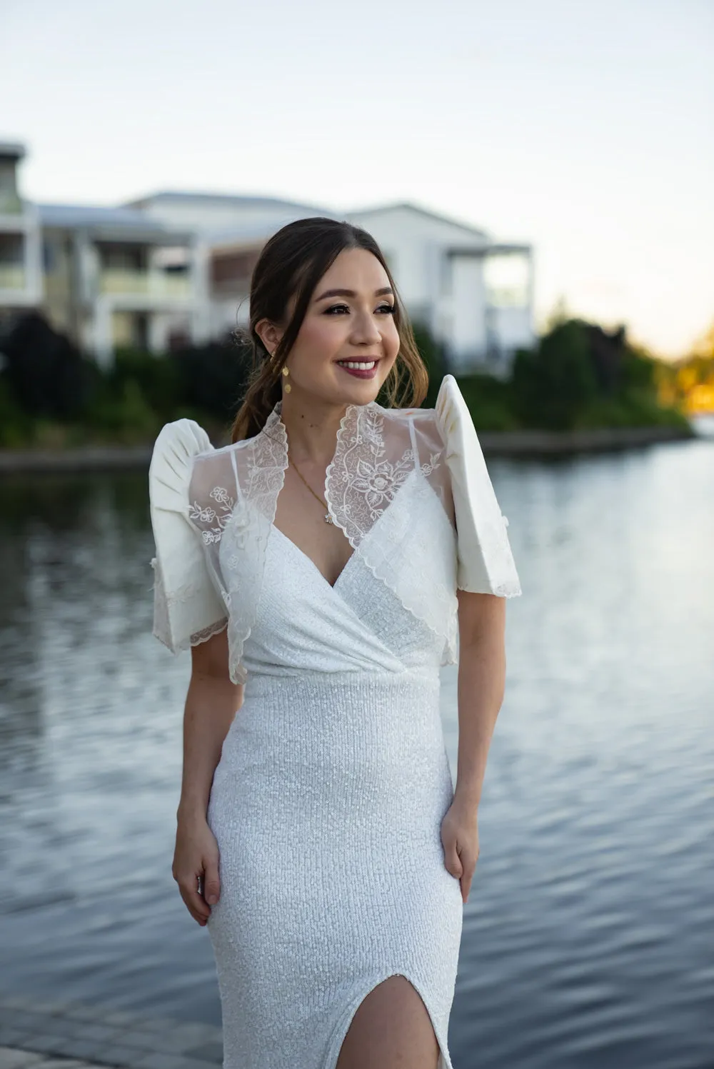 Luisa Mestiza Bolero (Ivory)