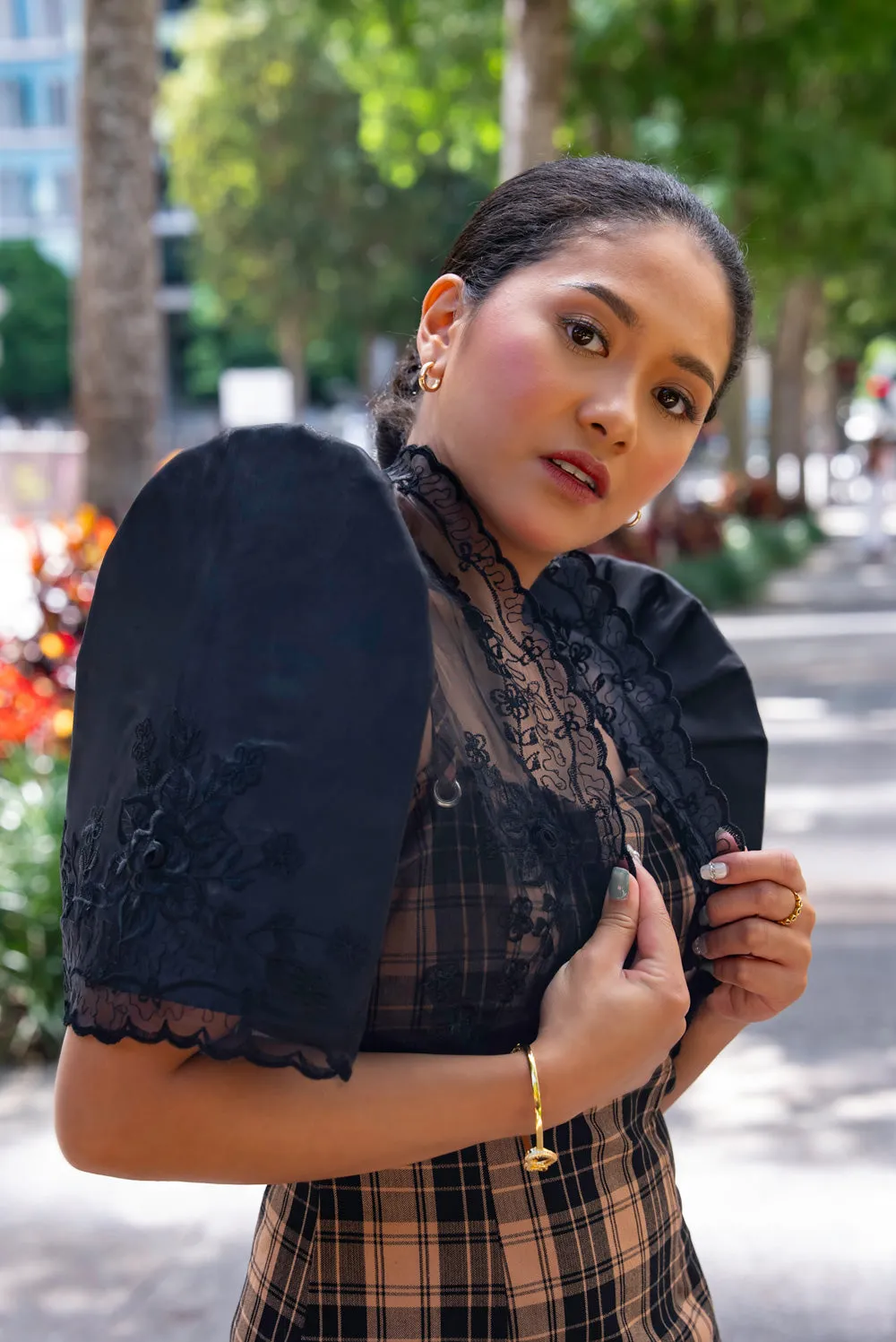 Luisa Mestiza Bolero (Midnight Black)