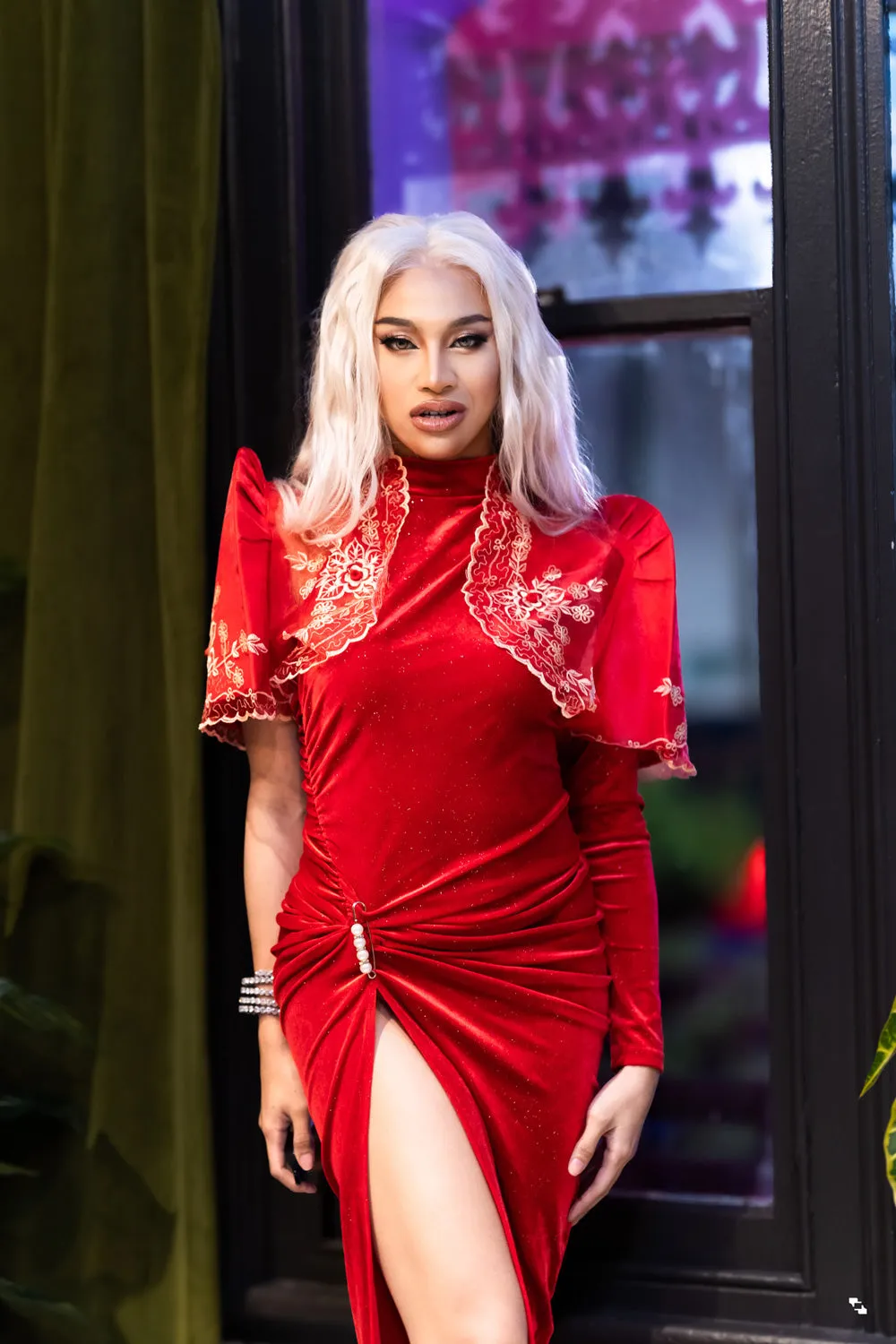 Luisa Mestiza Bolero (Red)