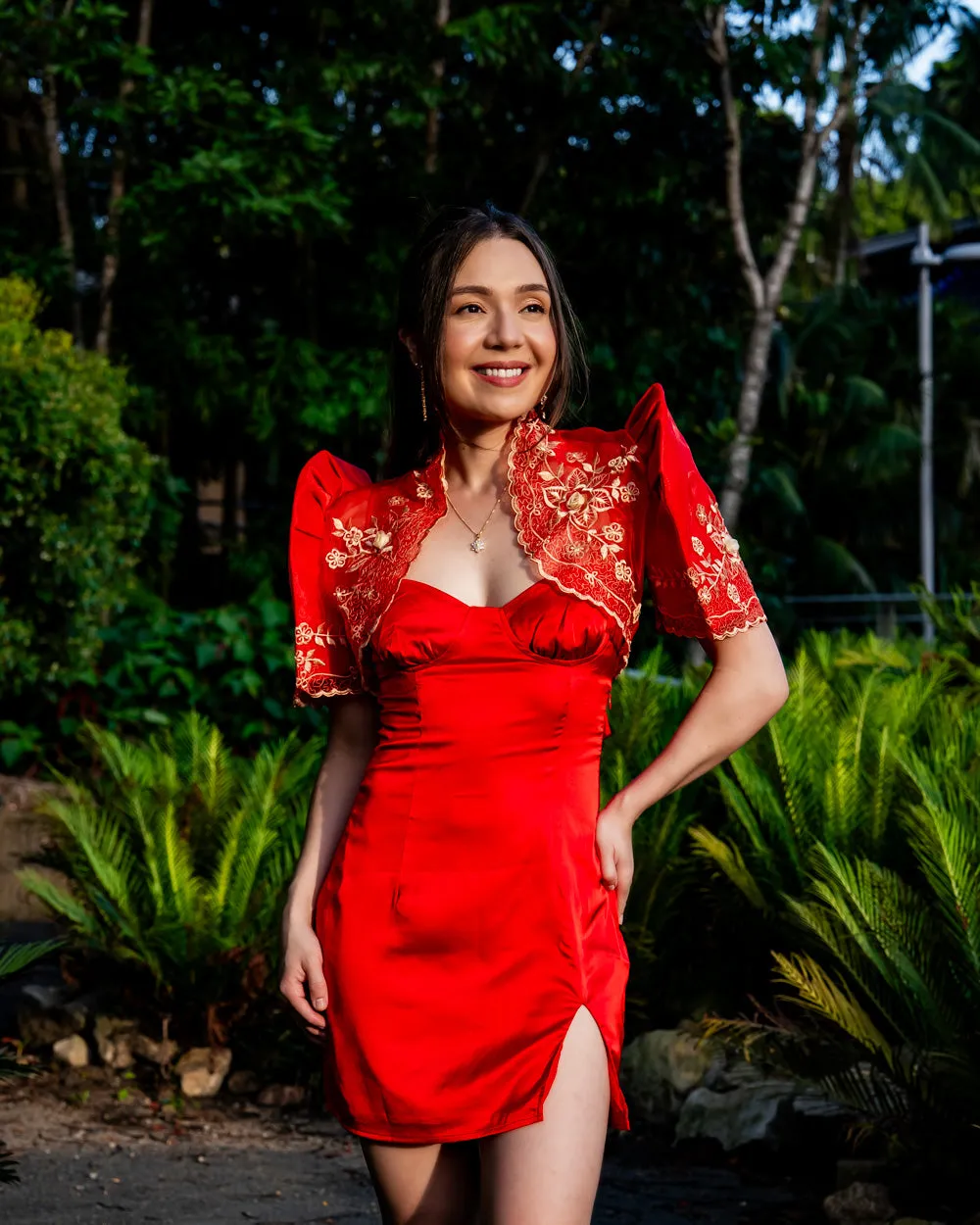 Luisa Mestiza Bolero (Red)