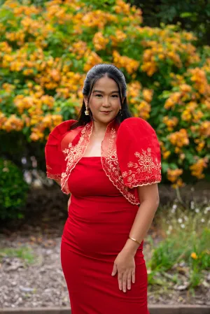 Luisa Mestiza Bolero (Red)