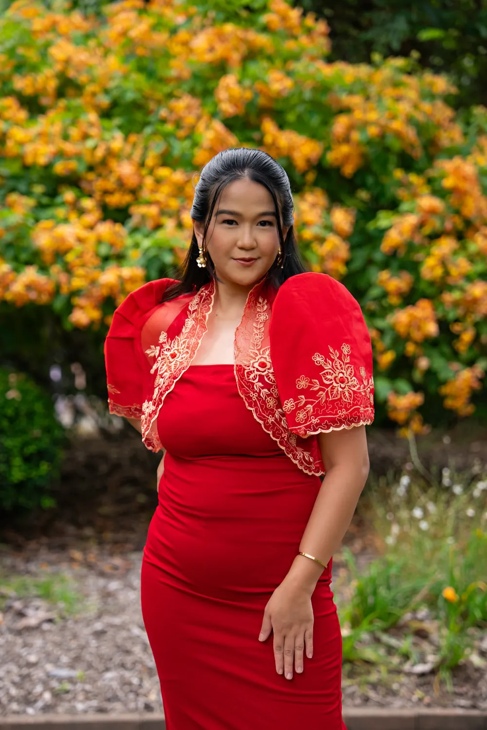 Luisa Mestiza Bolero (Red)
