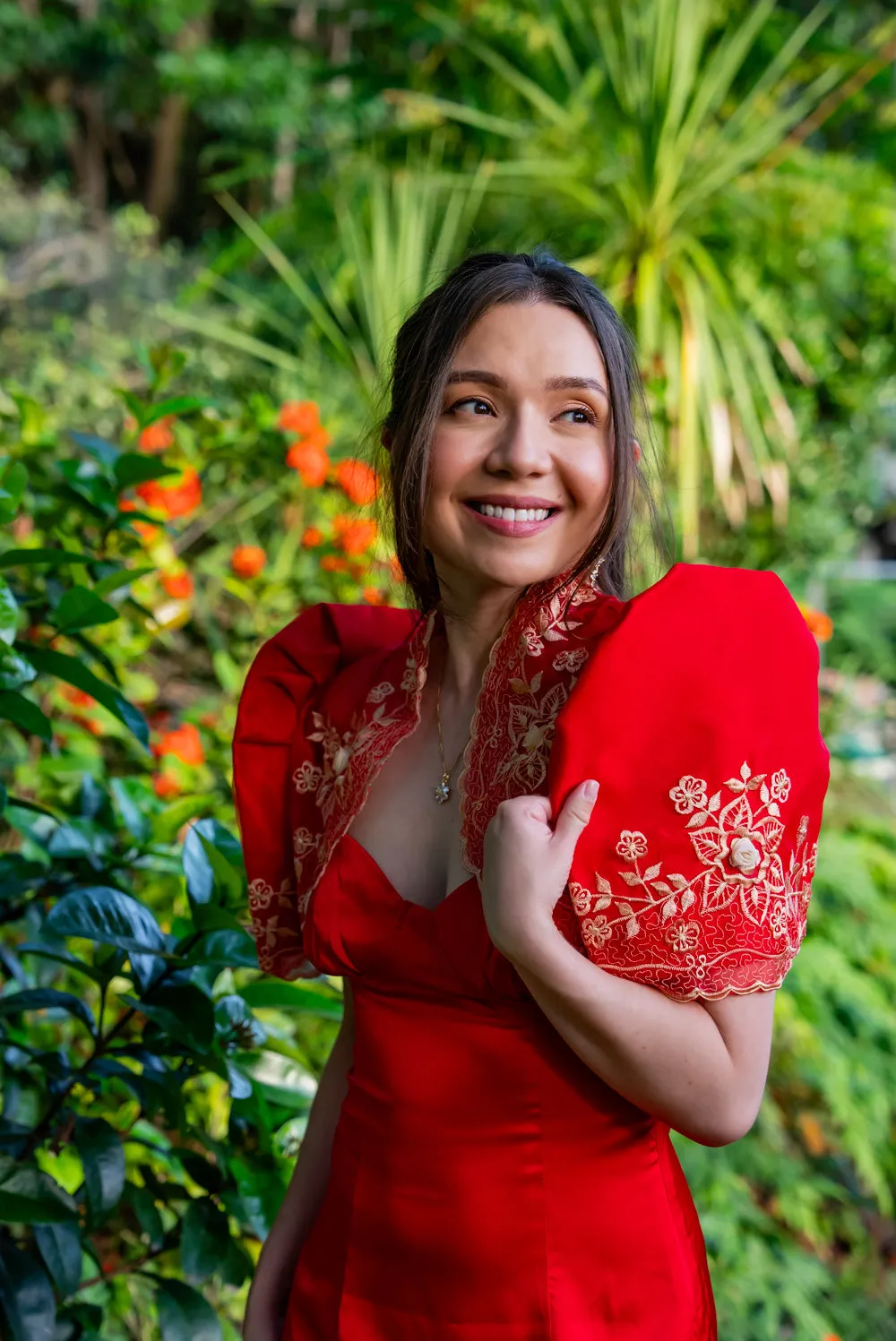 Luisa Mestiza Bolero (Red)