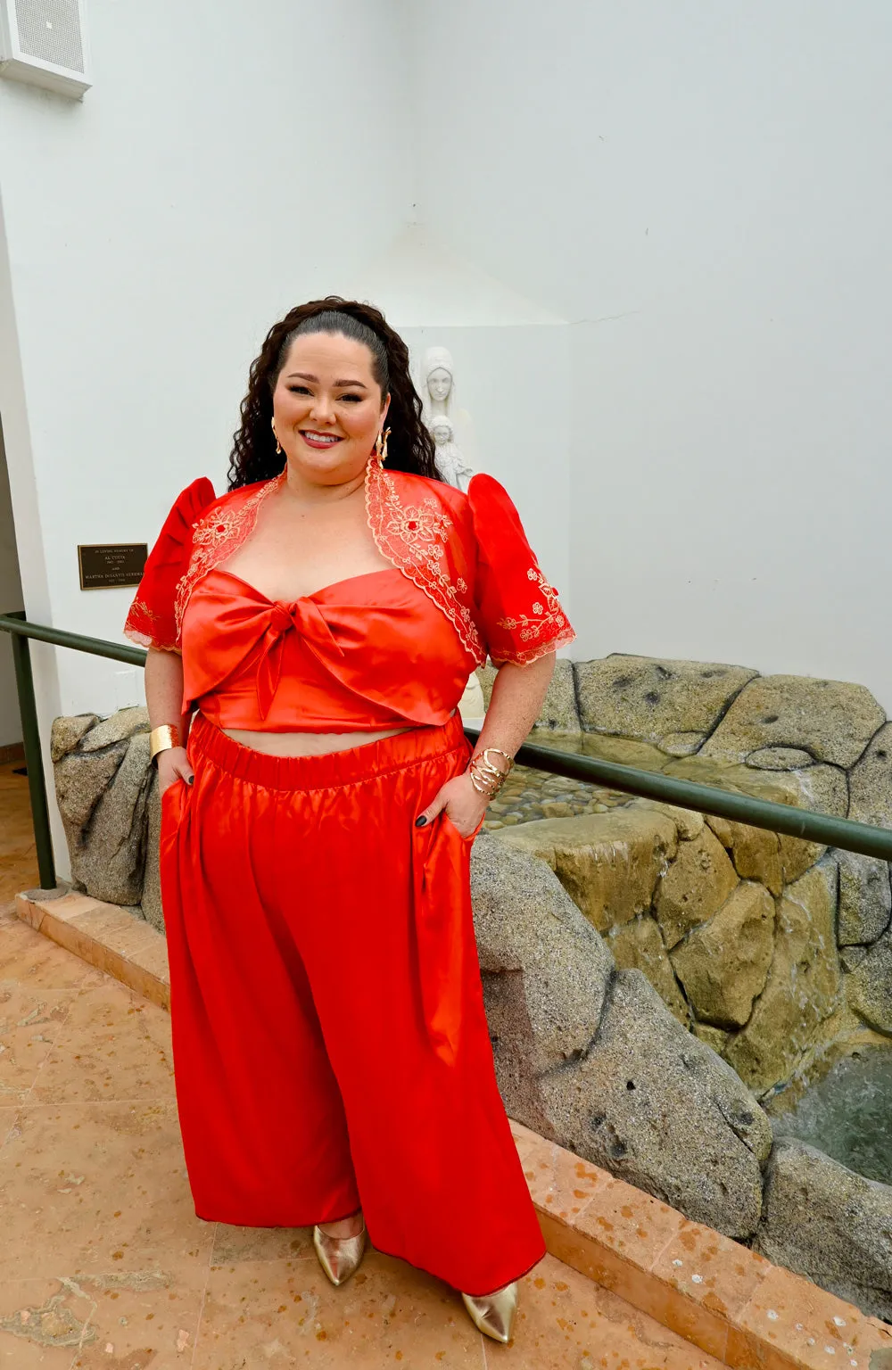 Luisa Mestiza Bolero (Red)