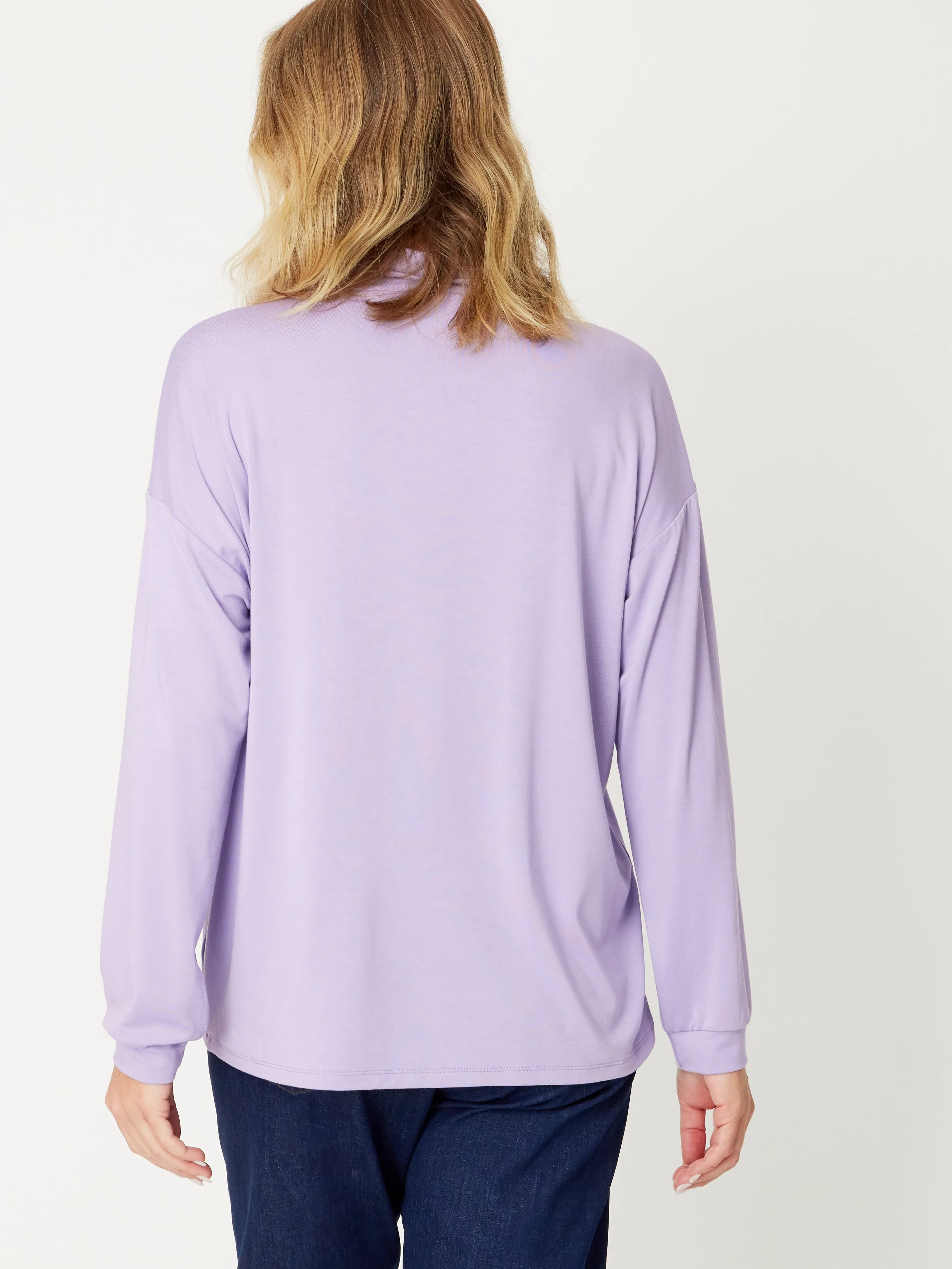 Lux Bamboo Doman Top - Lavender - 31013