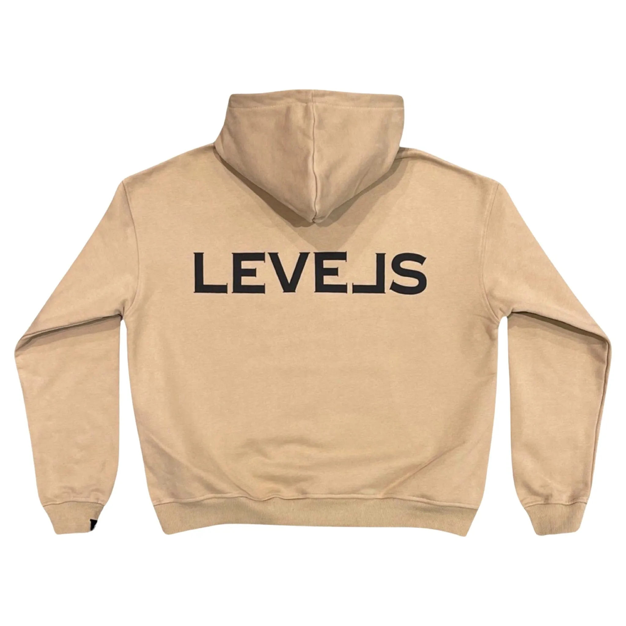LUXE LEVELS OVERSIZED HOODIE | NUDE