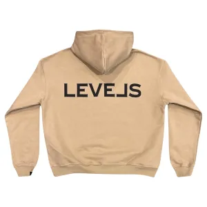 LUXE LEVELS OVERSIZED HOODIE | NUDE
