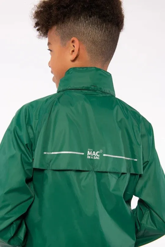 Mac in a Sac Kids Waterproof Breathable Windproof Packable Origin Jacket-BOTTLE