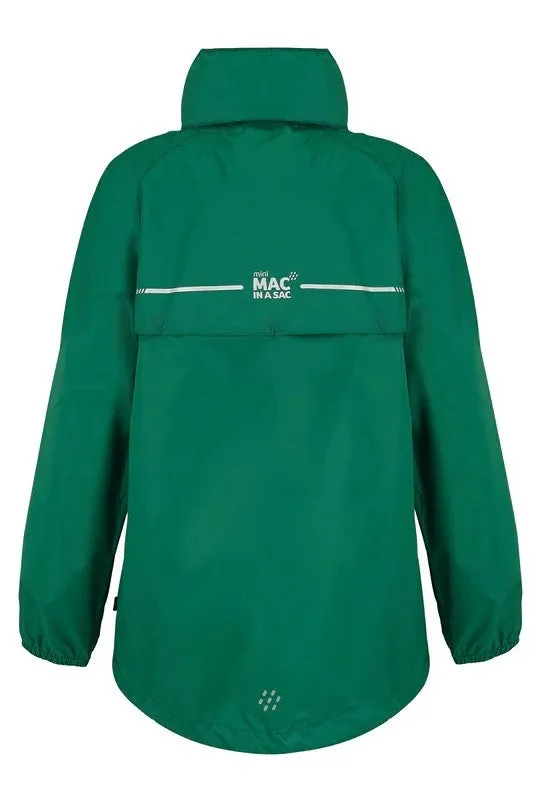 Mac in a Sac Kids Waterproof Breathable Windproof Packable Origin Jacket-BOTTLE