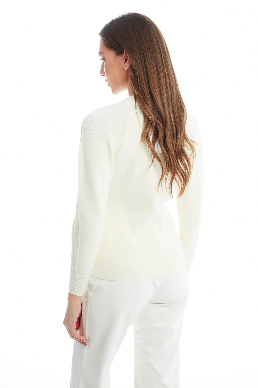 MAGLIA C/APERTURE SU SPALLE