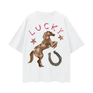 MAKU | LUCKY COWGIRL OVERSIZED TEE