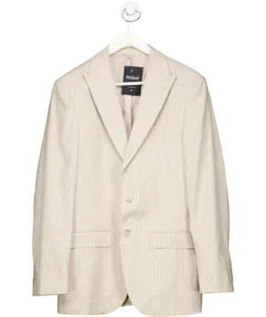 M&S Beige Tailored Fit Linen Rich Suit Jacket UK 36" CHEST