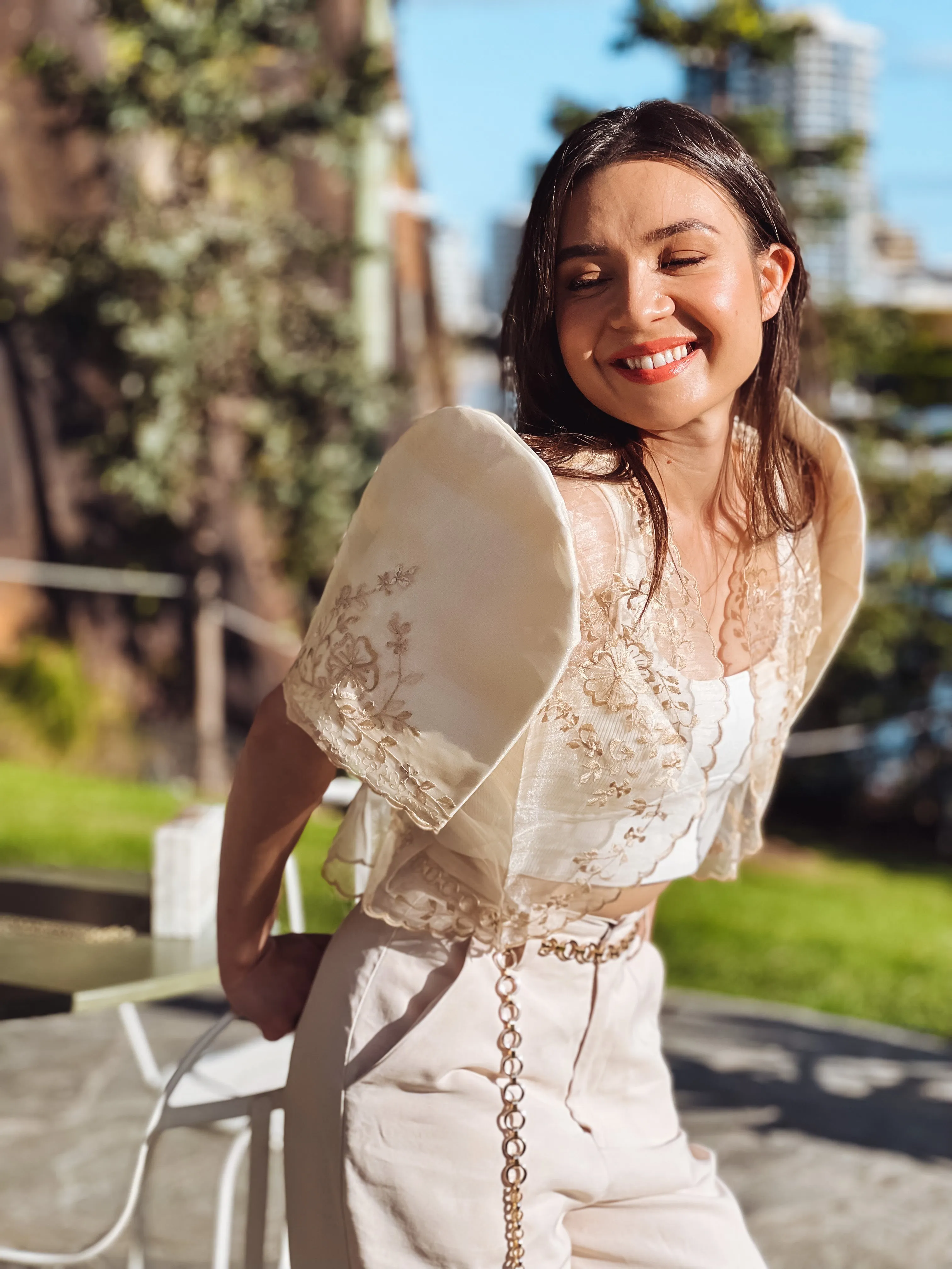 Maria Mestiza Bolero (Cream)