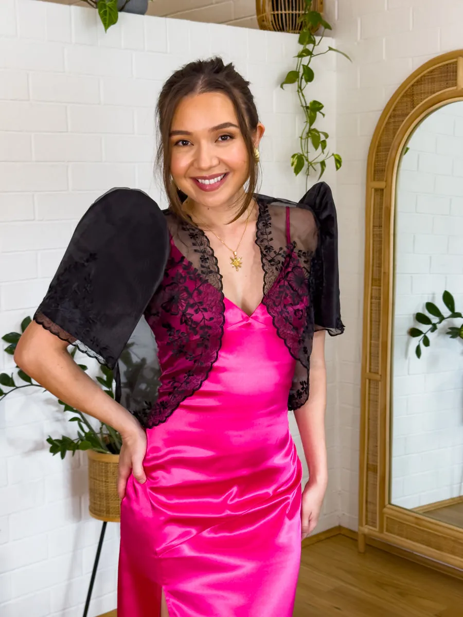 Maria Mestiza Bolero (Midnight Black)