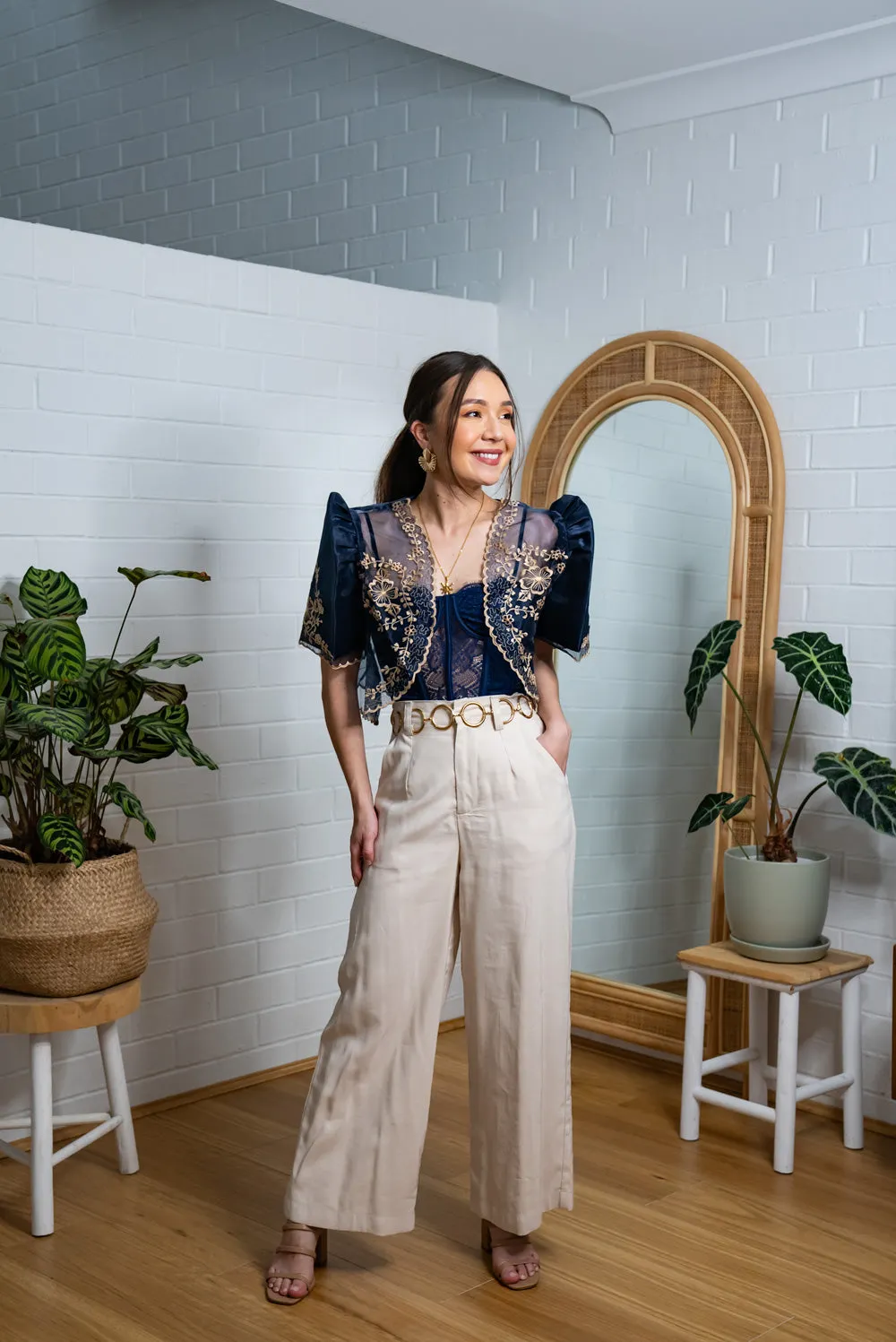Maria Mestiza Bolero (Navy)