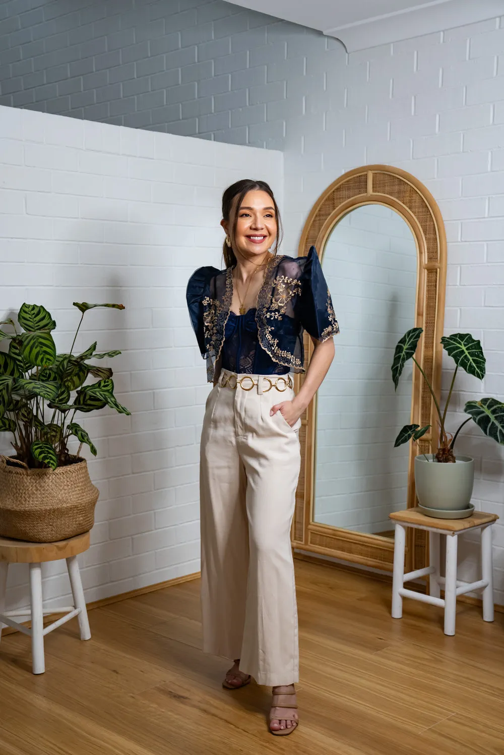 Maria Mestiza Bolero (Navy)
