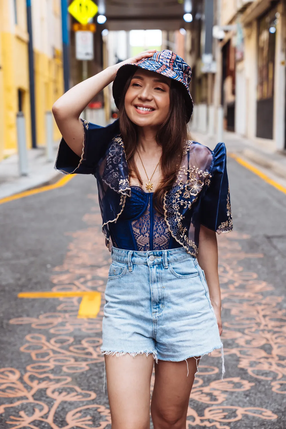 Maria Mestiza Bolero (Navy)