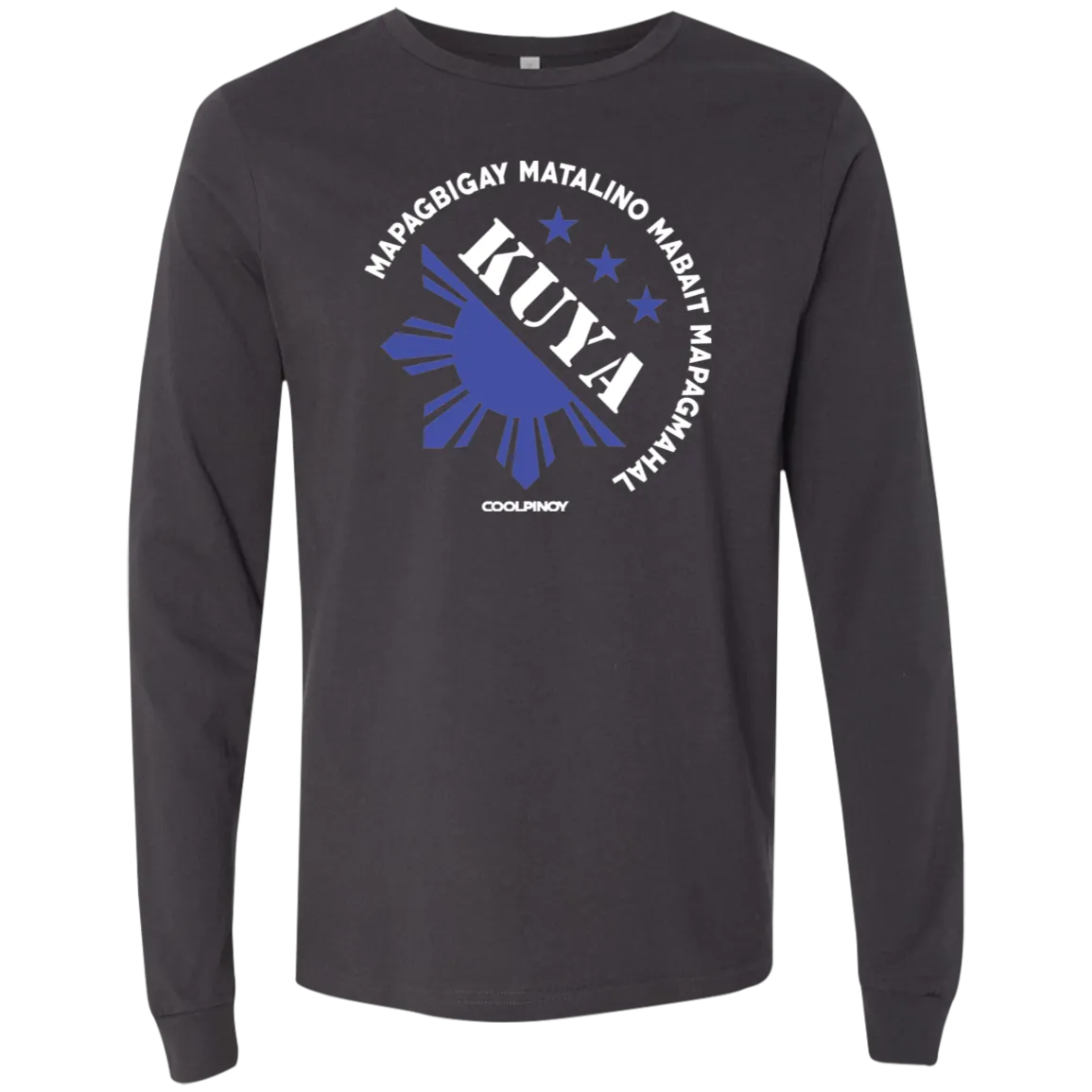 Matalino Mapagmahal Kuya Mens Jersey Long Sleeve T-Shirt