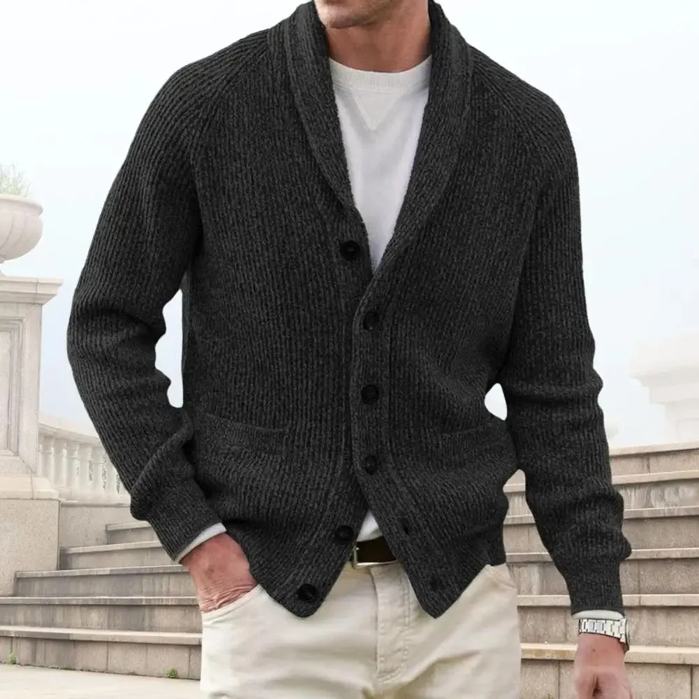Maxson - Classic Buttoned Cardigan Knit