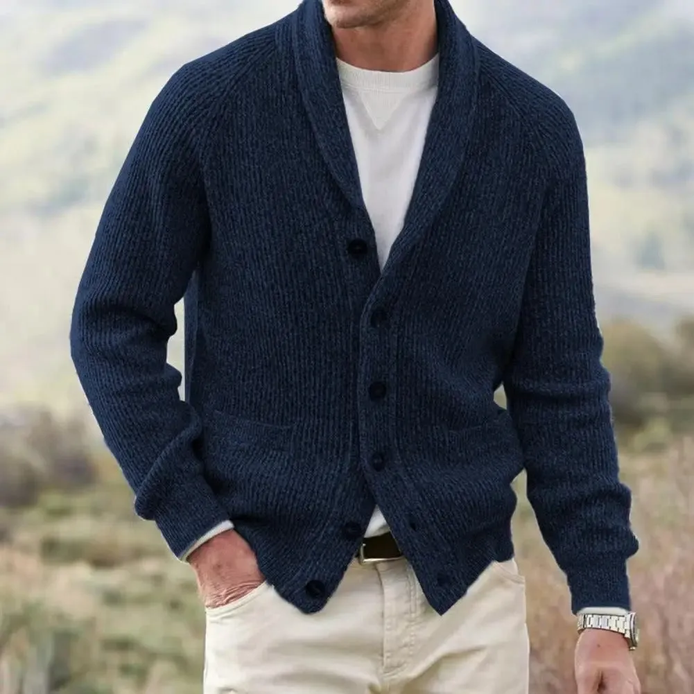 Maxson - Classic Buttoned Cardigan Knit