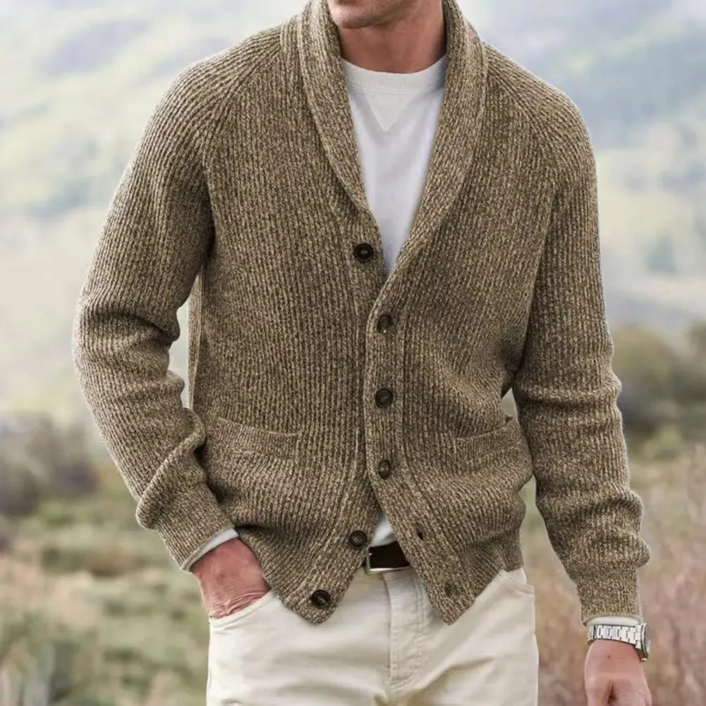 Maxson - Classic Buttoned Cardigan Knit
