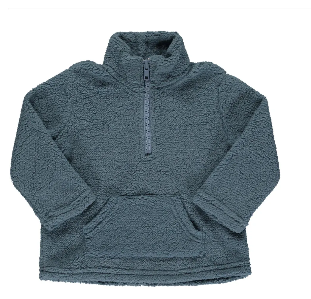 Me & Henry Baby Boys Light Blue Fleece Jacket: Size 0-24M