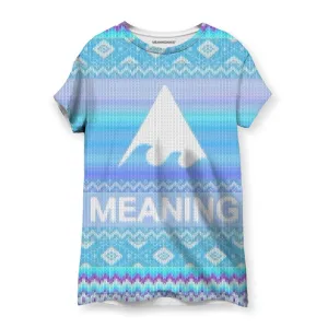 MEANINGWAVE CHRISTMAS Women's T-Shirt