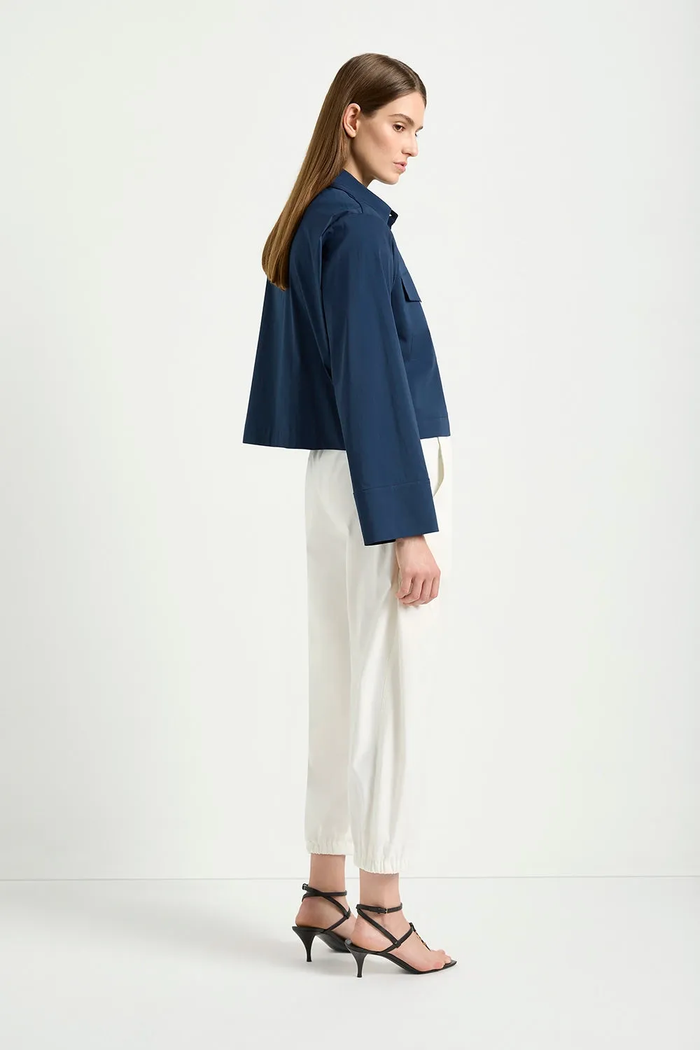 Mela Purdie Trunk Jacket in Sapphire F65 4149
