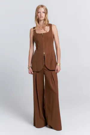 Memento Gilet Chestnut