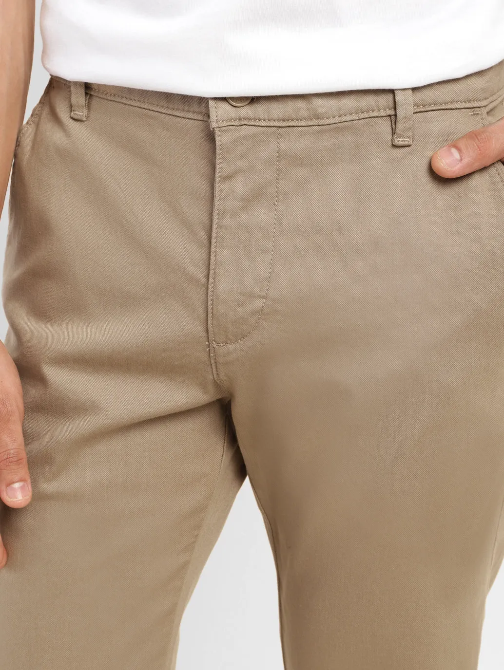 Men's 511 Brown Slim Fit Chinos