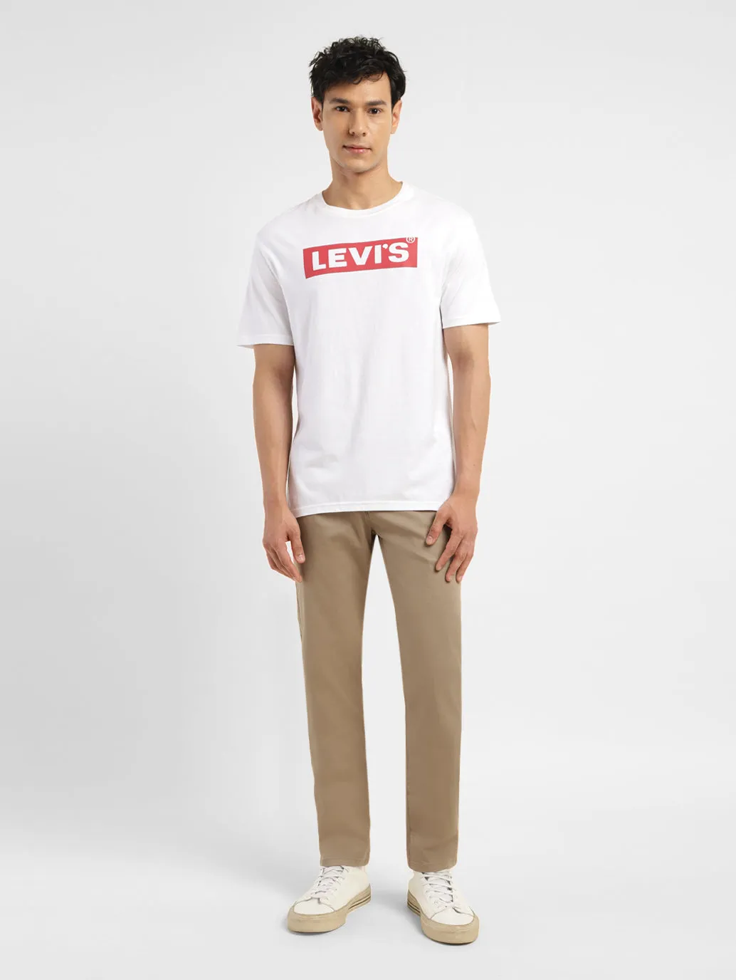 Men's 511 Brown Slim Fit Chinos