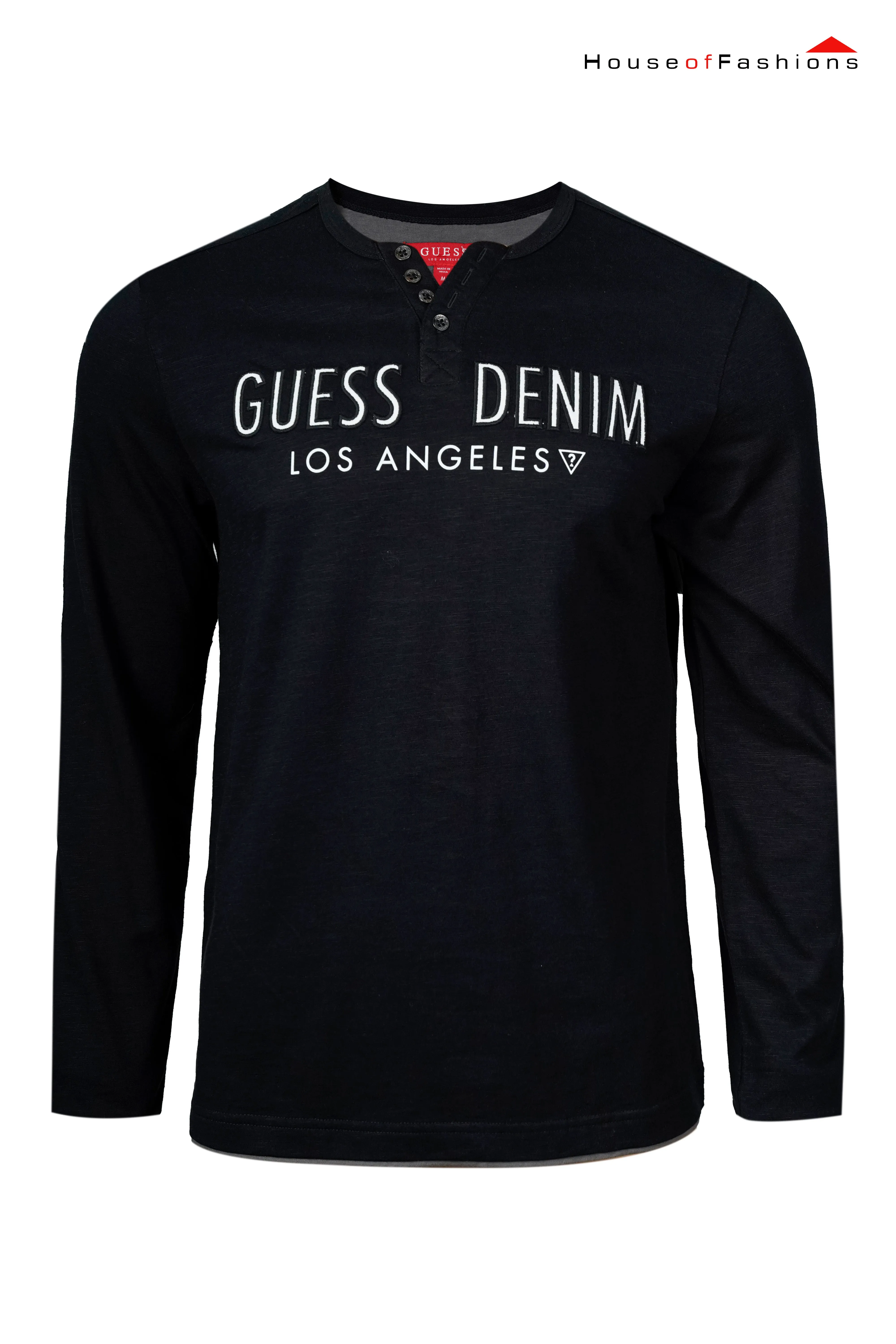 Men's Casual Henley Slim Fit long Sleeve T Shirt