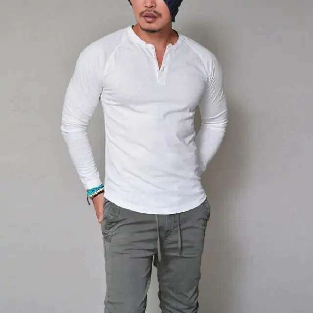 Men's Casual Long-sleeved Shirts