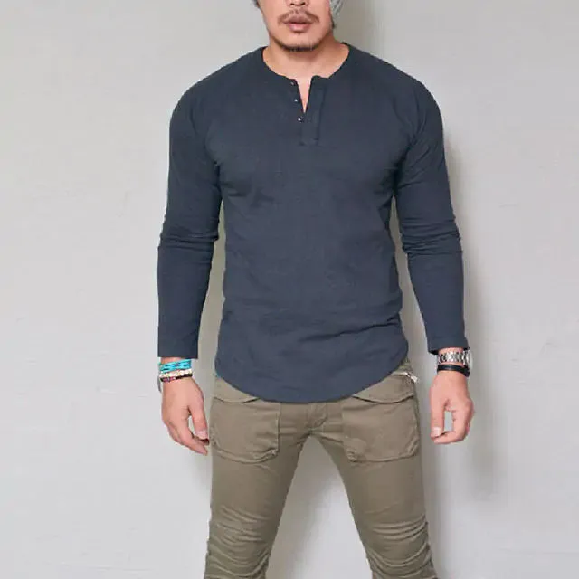 Men's Casual Long-sleeved Shirts