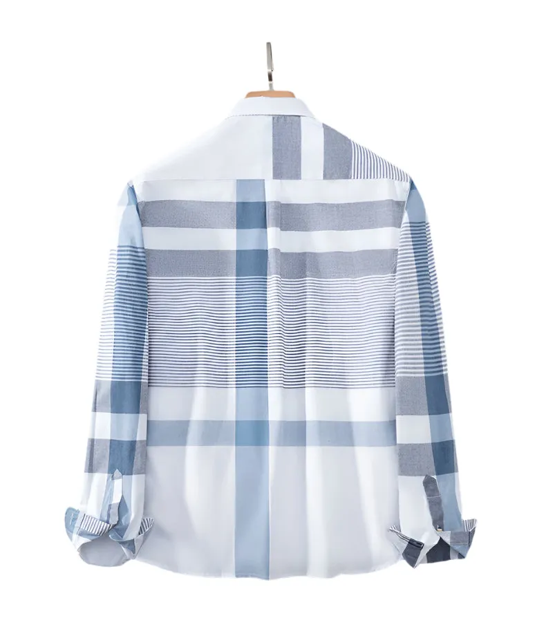 Men's Classic Plaid Cotton Shirt | Contemporary Casual Collection