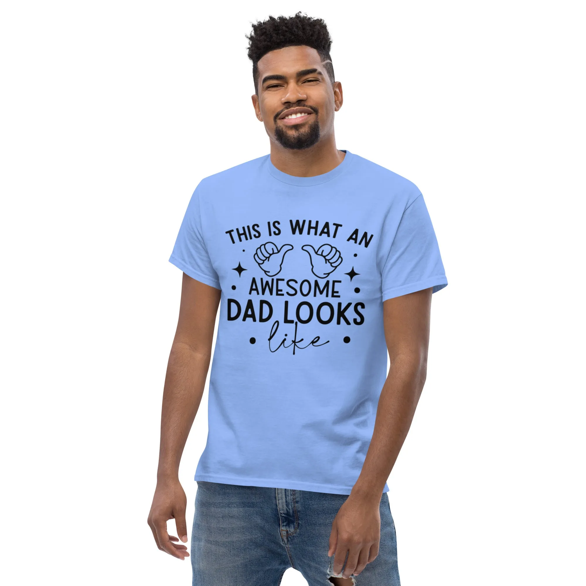 Men's classic tee, T-shirt, dad's T-shirt, baseball T-shirt
