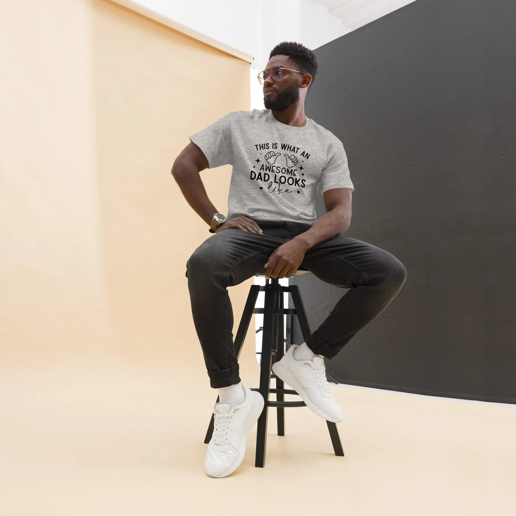 Men's classic tee, T-shirt, dad's T-shirt, baseball T-shirt