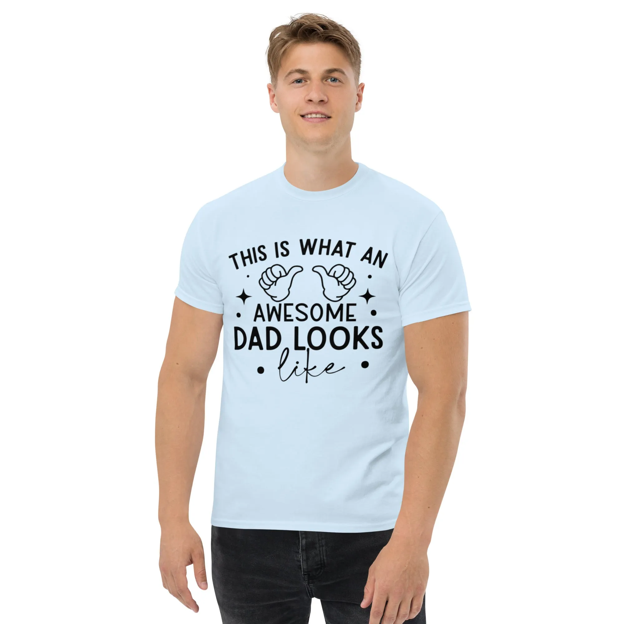 Men's classic tee, T-shirt, dad's T-shirt, baseball T-shirt