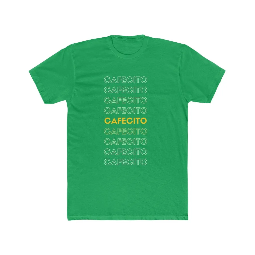 Men's Cotton Crew Tee- Cafectio