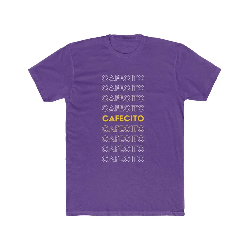 Men's Cotton Crew Tee- Cafectio
