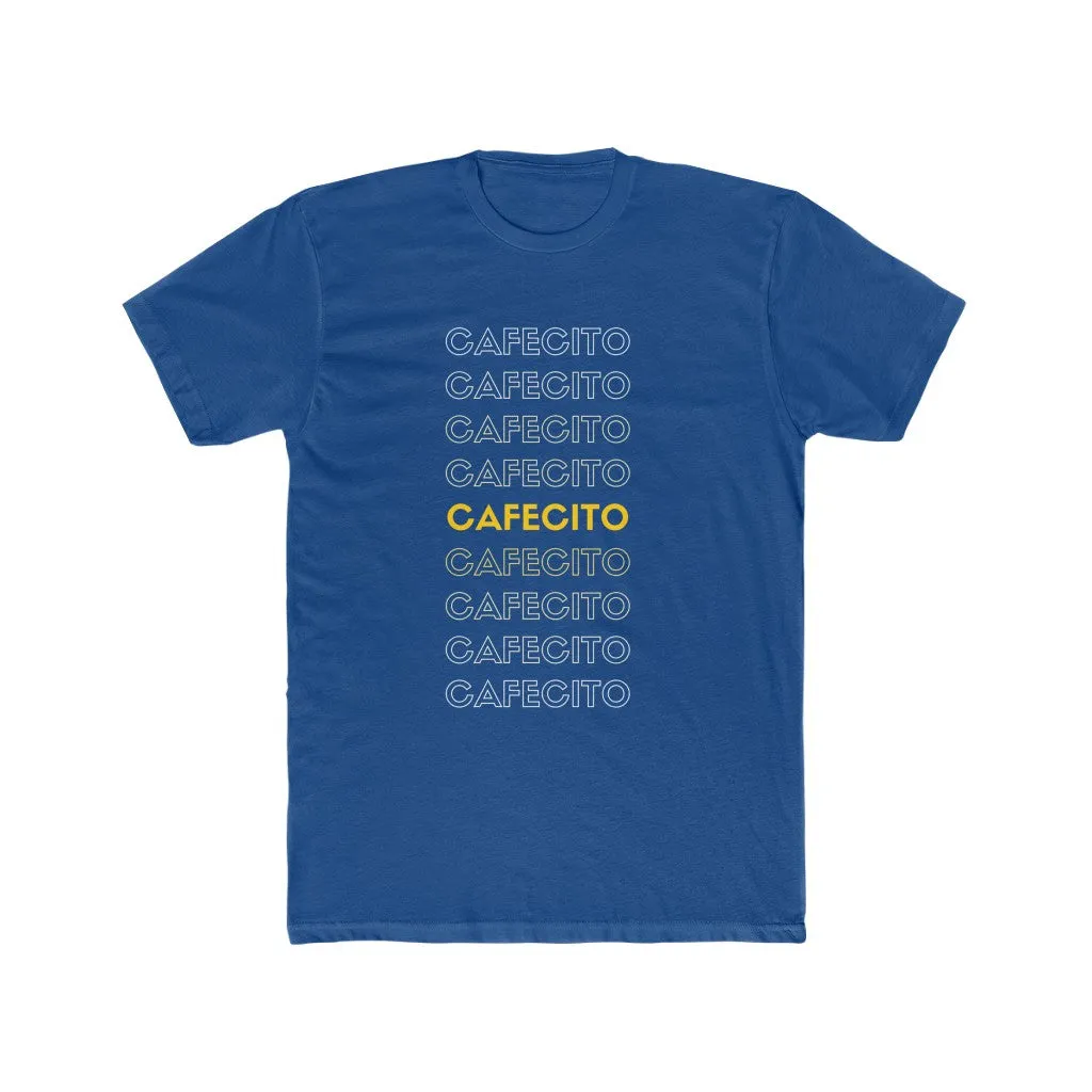 Men's Cotton Crew Tee- Cafectio
